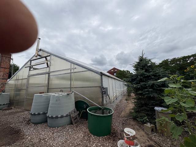 Doppellfolienhaus Firma Miehe